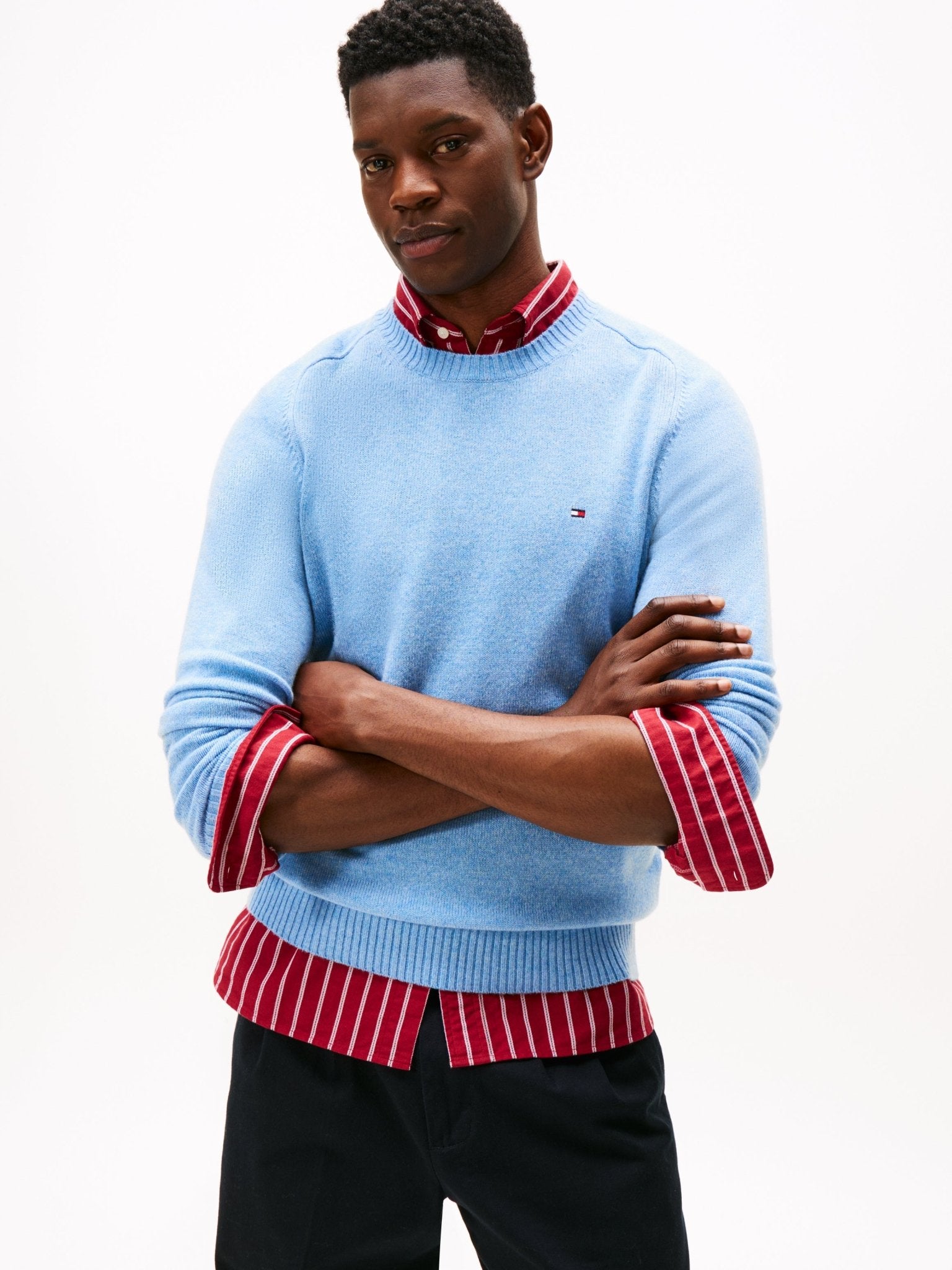 Tommy Hilfiger Strik & Sweat mw0mw36535-dvb_M - Bygholm Menswear